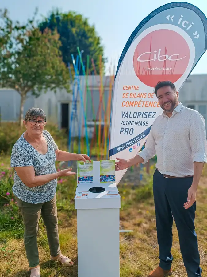 Partenariat Solidarité Annie Fonda + Ludovic Godet : Les Bouchons de l'Avenir - Vendée & CIBC Pays de la Loire